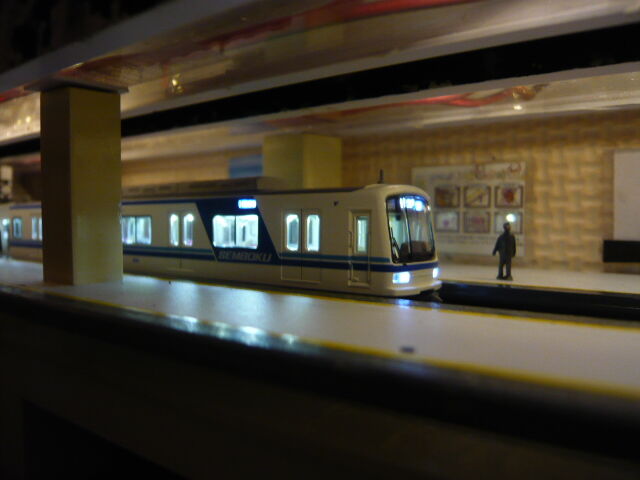 うらだな駅折り返しボードにて泉北5000系リポート : 鉄・模 ROOM