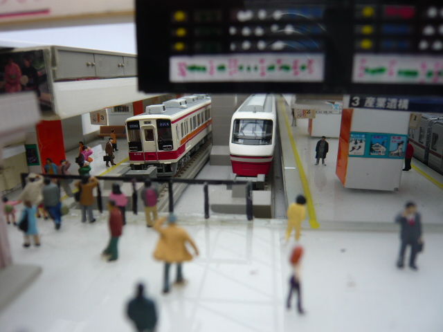 鉄コレ・東武『区間快速』最終日47列車セットにお客さん乗せました