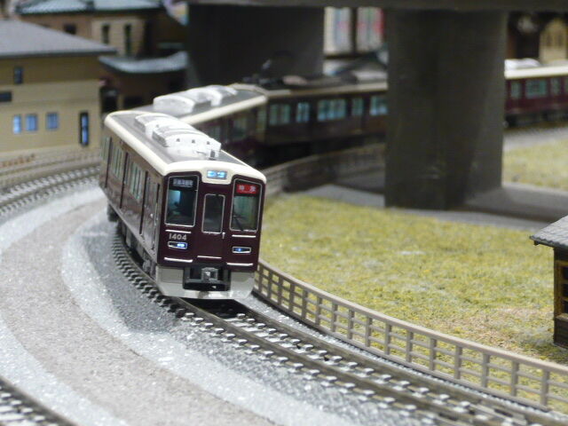 ポポンデッタ 阪急1300 室内灯付き ポポンデッタの阪急1300系を買いました。 - 安全側線だいありー3