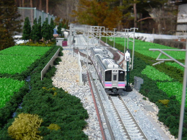 2024セール Bトレイン 701系 田沢湖色2両） 701系 （Bトレ 田沢湖線 鉄道模型