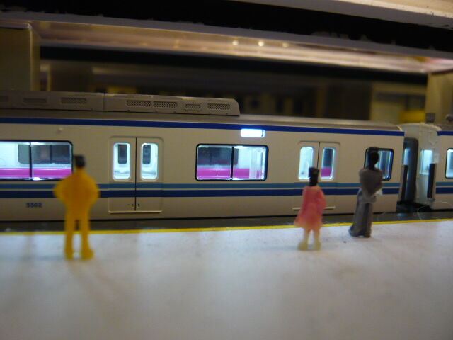 うらだな駅折り返しボードにて泉北5000系リポート : 鉄・模 ROOM