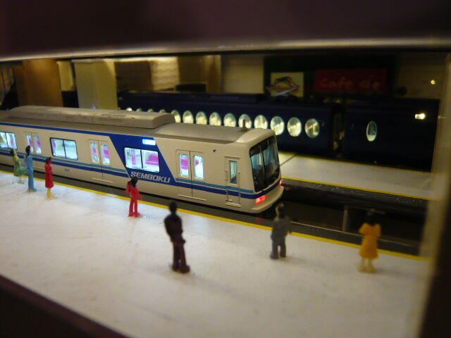 うらだな駅折り返しボードにて泉北5000系リポート : 鉄・模 ROOM