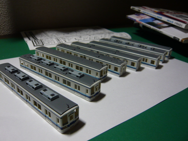 東武8000系（GM)・何気ない製作日記この1 : 鉄・模 ROOM