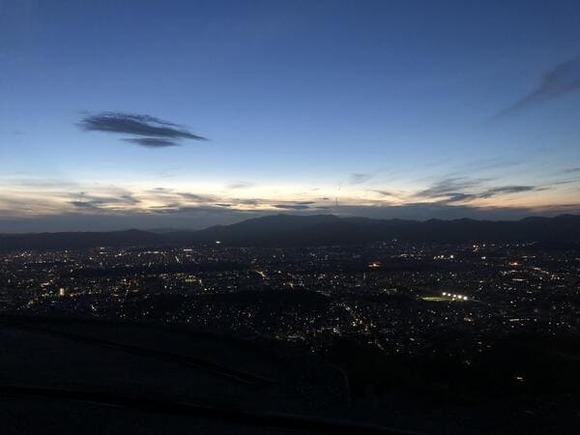 【画像】ひさびさに京都・大文字山登ってる