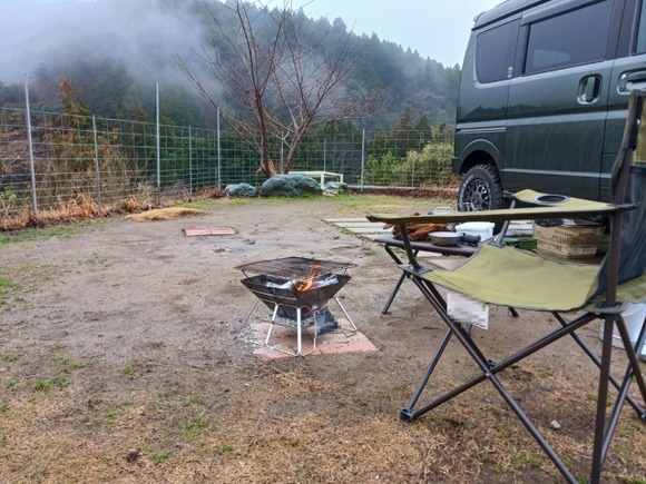 【焚火】流木って簡単に燃えるし燃えカスが少なくて後始末が楽