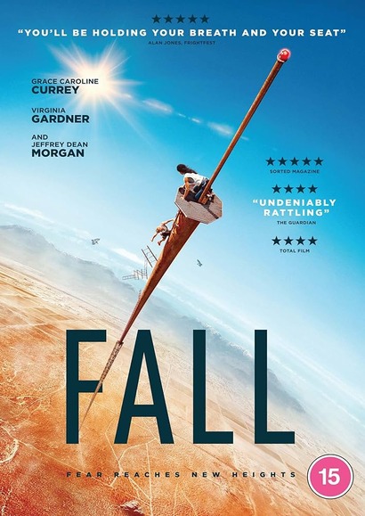 アマプラで『FALL』って映画みてるけど手汗足汗がヤバい