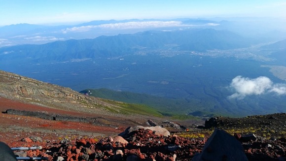 昨日、富士山に登ってきたんだけど