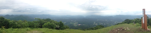 龍頭山山頂からのパノラマ写真