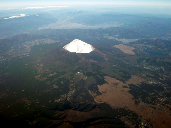 富士山と富士五湖