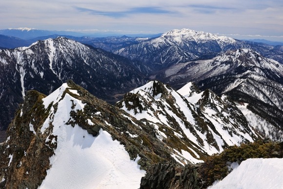 【北アルプス】地震で標高が高くなるかかもな