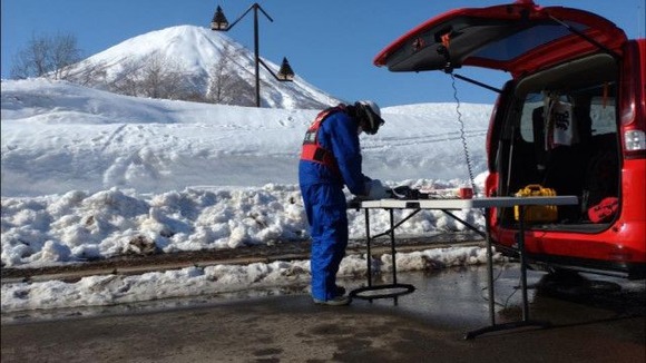 【悲報】羊蹄山でバックカントリースキーをしていた35歳男性死亡