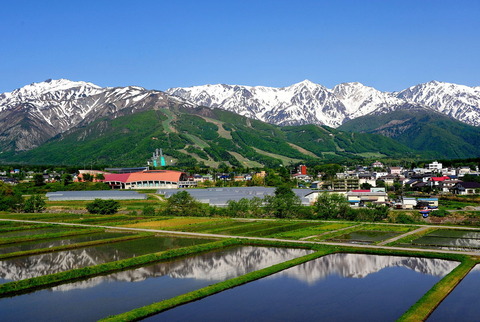 安曇野市の風景