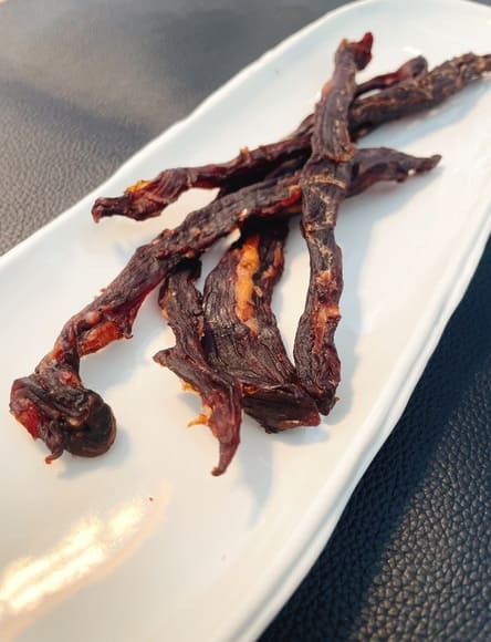 【画像】年末に備えてビーフジャーキー作った