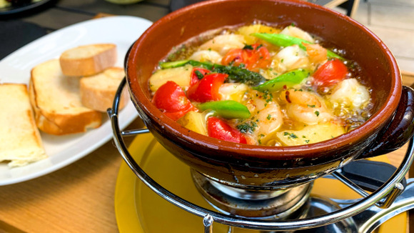 アヒージョ美味過ぎわろた