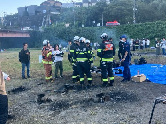【仙台】バーベキューをしてたらガスボンベが爆発…５人が負傷