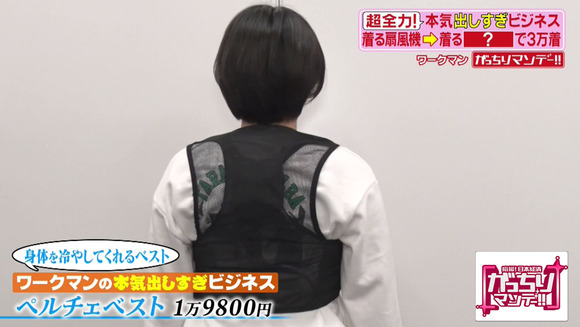 【画像】ワークマンが作った「着るエアコン」がスゴすぎる！