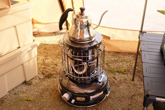 インナーテント内で石油ストーブって使わないものですか？