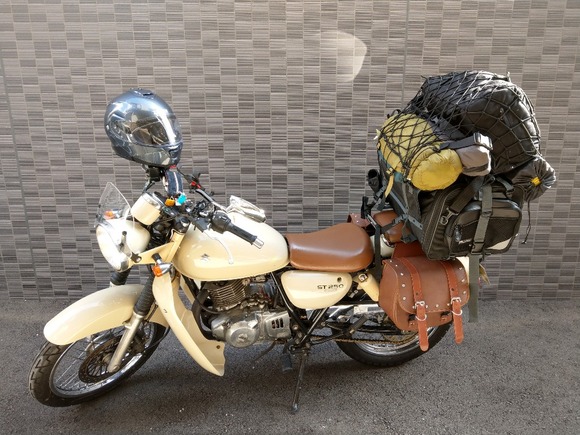ST250Eに積載