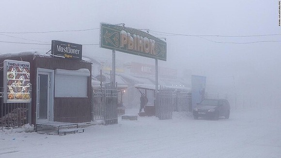 【悲報】ロシア極東の都市、マイナス62.7℃を記録
