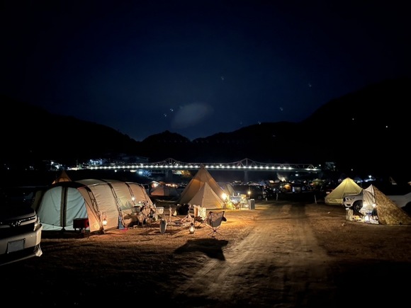 【画像】キャンプ来たけど人少ない