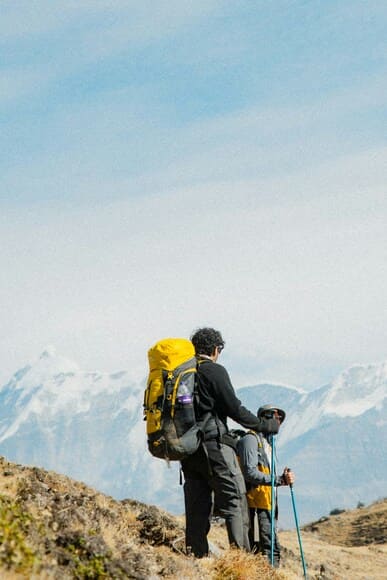 日帰り低山しかやらないのに50Lのザックで登るのはちと恥ずかしいかも