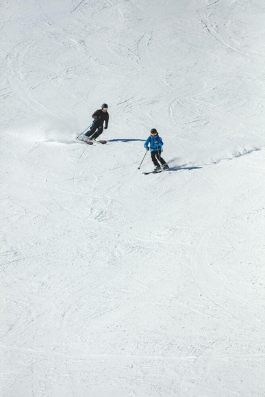 skiing