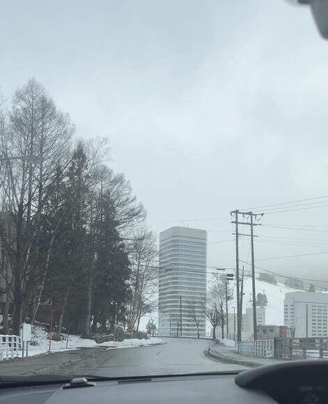 今年も苗場スキー場に向けて走っているの(´･ω･`)