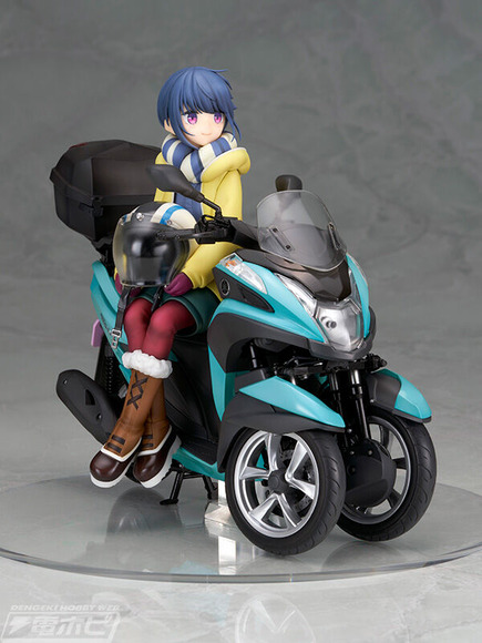 『ゆるキャン△』より、志摩リンが三輪バイクとセットでフィギュア化！三輪バイクはヤマハ監修で充実の仕上がりに