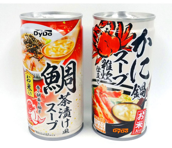 【ダイドー】冬の自販機に｢鯛茶漬け缶｣　コメ入りで新境地