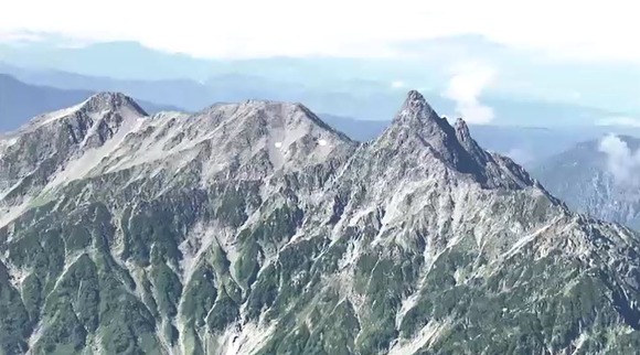 【北アルプス】槍ヶ岳で単独登山していた男性（82）が疲労で行動不能に