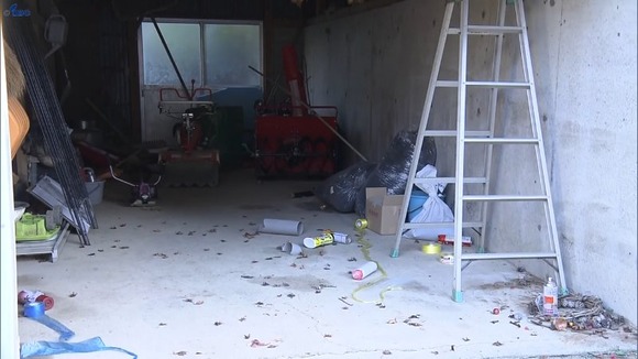 【岩手】住宅敷地内の倉庫に丸１日以上居座ったクマ　山で殺処分