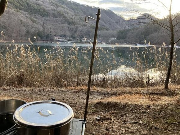 【画像】ワイ、ぼっちでキャンプ in四尾連湖