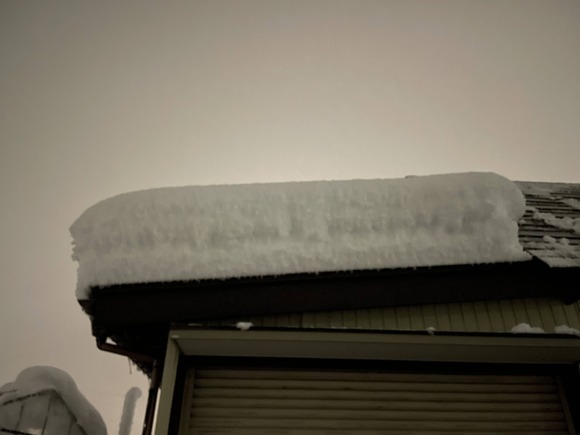 【画像】新潟県民ワイ、自宅に積もった雪晒す