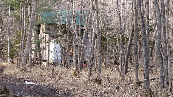 山林の廃墟