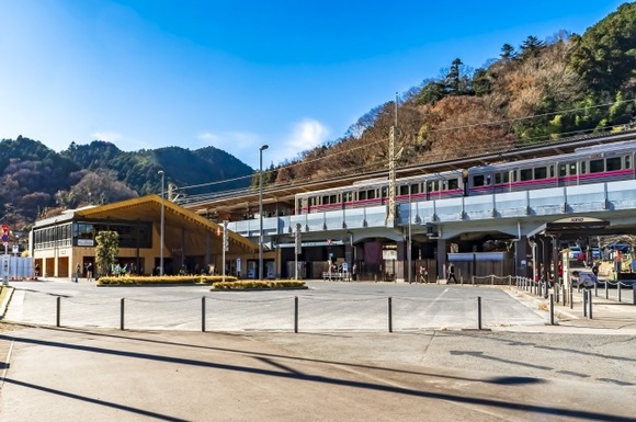 高尾山口からの途中におしゃれなドーナツ屋できたんだな