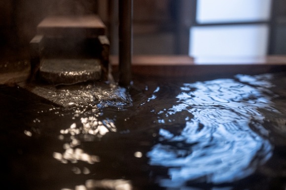 一人旅ワイ、露天風呂を満喫