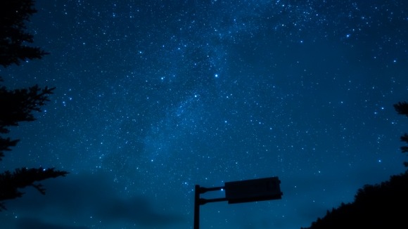 【画像】山に星空を見にきた