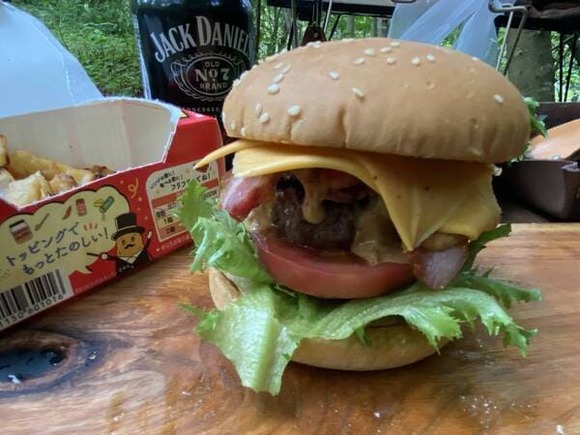 【キャンプ飯】キャンプのハンバーガーが好きすぎて最近作りがち