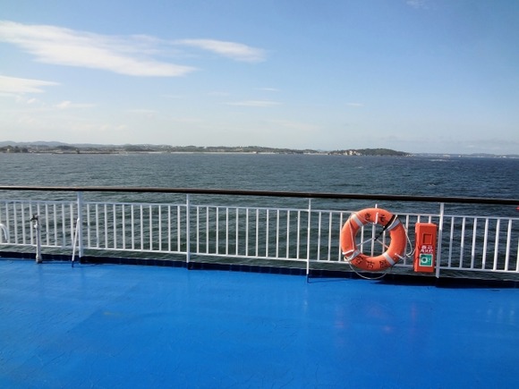 【画像】ワイちゃん、イッヌと優雅にフェリー旅