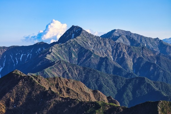 はっきり言って「間ノ岳」のほうが風格も存在感も「北岳」より上だよな