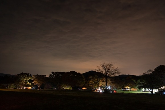 キャンプ場で何もなしで寝たら・・・