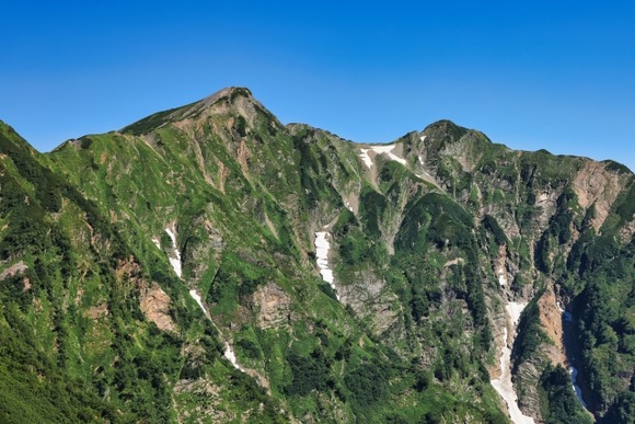 百名山の鹿島槍ヶ岳に日帰りで登る場合、やっぱり赤岩尾根ですよね