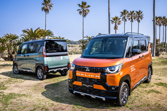 【三菱】SUVテイストの新型軽スーパーハイトワゴン「デリカミニ」を正式発表！