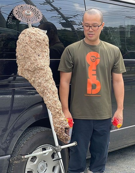 【画像】怪獣の足のようなスズメバチの巣見つかるｗｗｗｗｗｗｗｗｗｗｗｗｗ