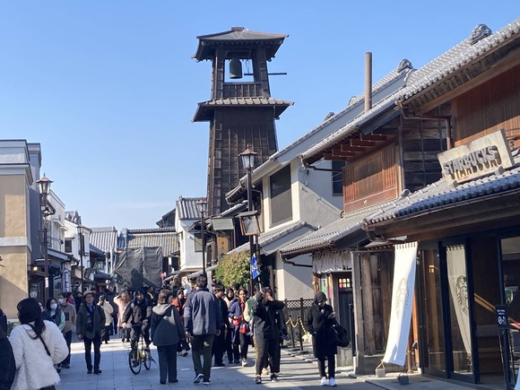 「時の鐘」を見に行きたい！　埼玉県川越市で外国人観光客が激増