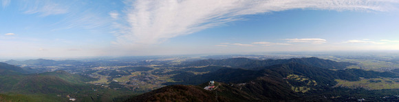 筑波山からの眺め