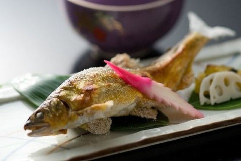 アユの塩焼き