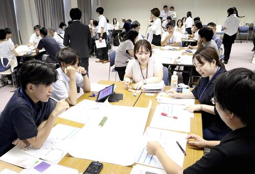 修学旅行で広島に来て！　関東の中学校に魅力をアピール
