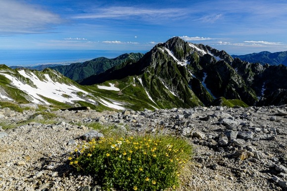 【剱岳】小窓ノ王付近で70m崖下に転落 61歳男性死亡…上級者向けルートを登山中