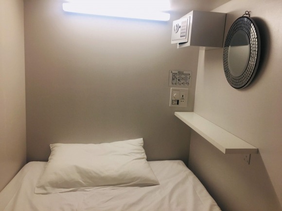 【画像あり】ワイドカタ、カプセルホテルに泊まったったｗｗｗｗｗｗｗｗｗｗｗｗｗｗｗｗｗｗｗｗ